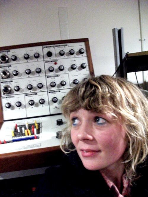 Lettie with David Baron's EMS Putney EMS Putney at David Baron's studio in Catskill Mountains