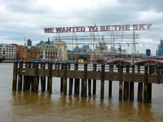 'We Wanted To Be The Sky' at Thames Festival 10/11 September 2011