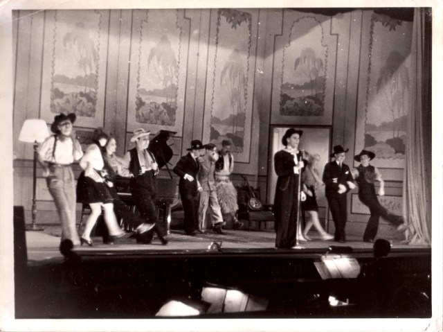 Anon photograph of group dancing found at Portobello Market October 2011