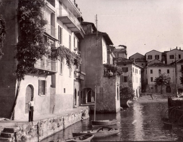 Anon Photograph of Man in village from Portobello Market October 2011