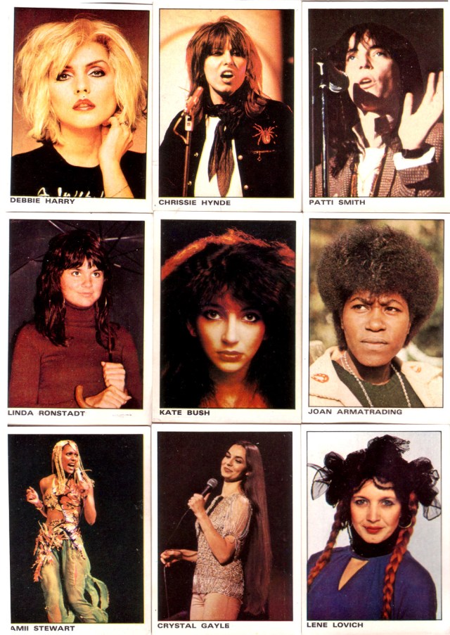 The Rock & Pop Collection of various female artists