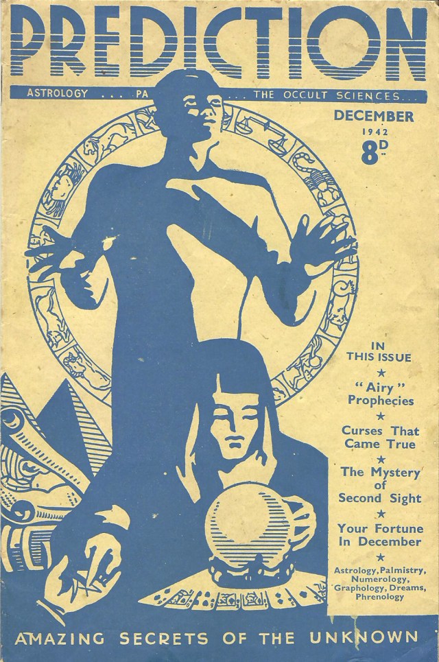 Cover of 'Prediction' price 8d Published on November 10 1942