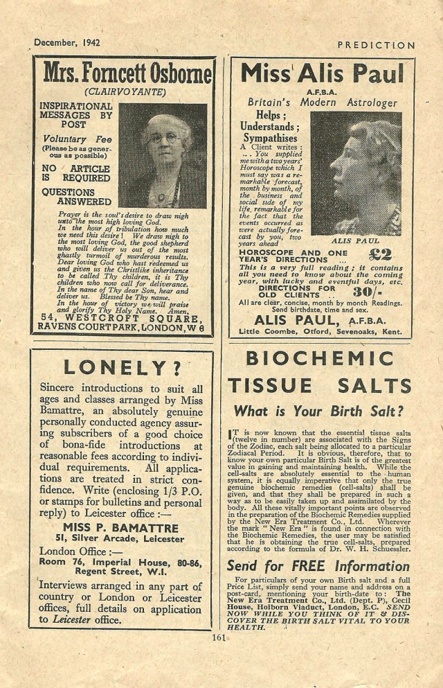 Page 2 of Prediction, December 1942