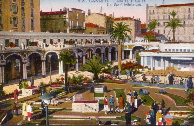 Miniature Golf Course Cannes France