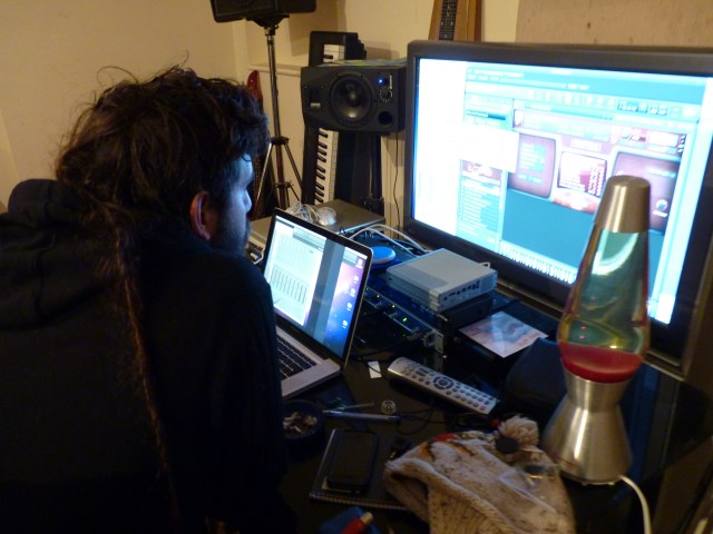 Alex at Friendly Ghost Studios