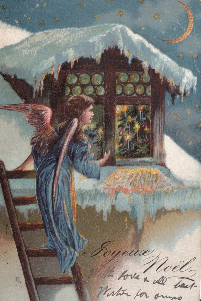 Anon old French Christmas Postcard