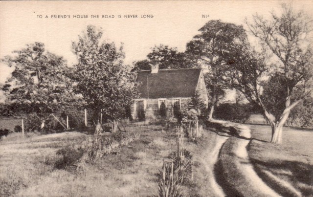 To A Friends House...(postcard undated)