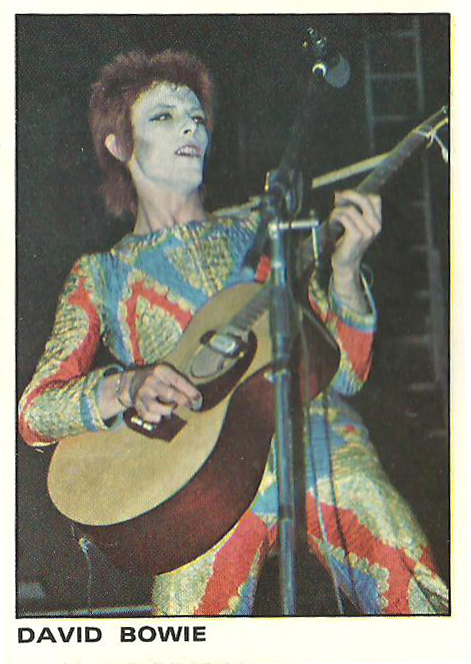 David Bowie The Rock & Pop Collection Figurine Panini printed in Italy