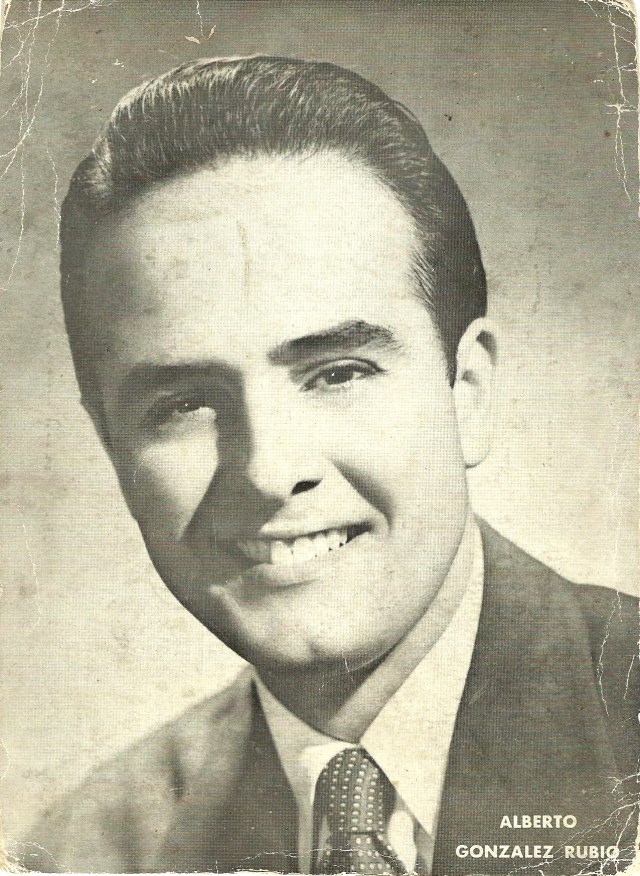 Poster of Alberto Gonzlez Rubio from Havana Cuba