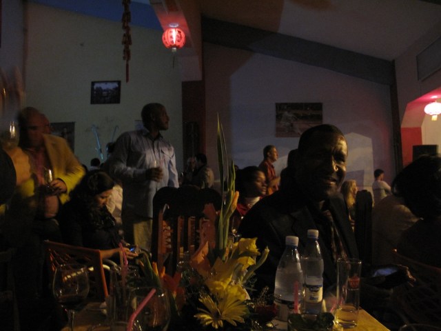 Reuben Richards watching Eliades Cuba February 2013