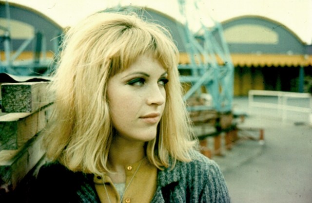 Pauline Boty at Battersea Fun Fair 1964 by Michael Seymour (Copyright Michael Seymour)