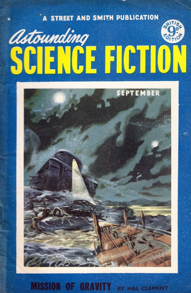 Astounding Science Fiction A Street and Smith Publication September Mission of Gravity by Hal Clement