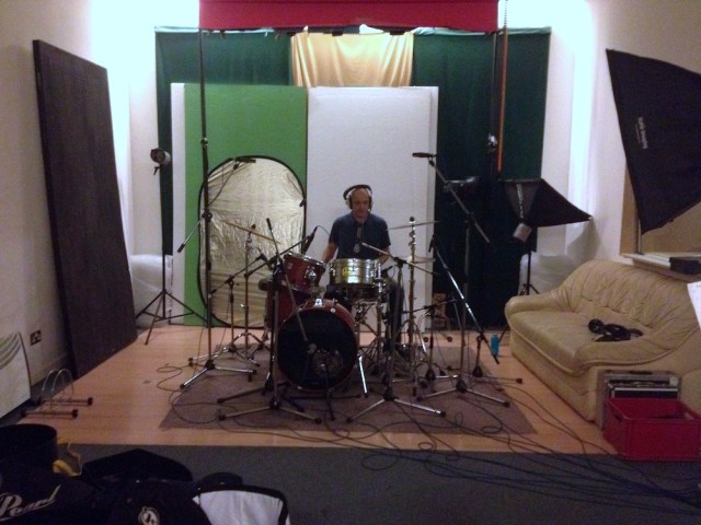 Dave Barbarossa in studio Oct 2013