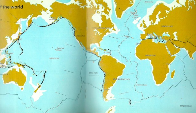 Active Volcanoes of the World from Volcanoes Geological Museum Crown Copyright 1974 Published by Her Majesty's Stationary Office for the Institute of Geological Sciences