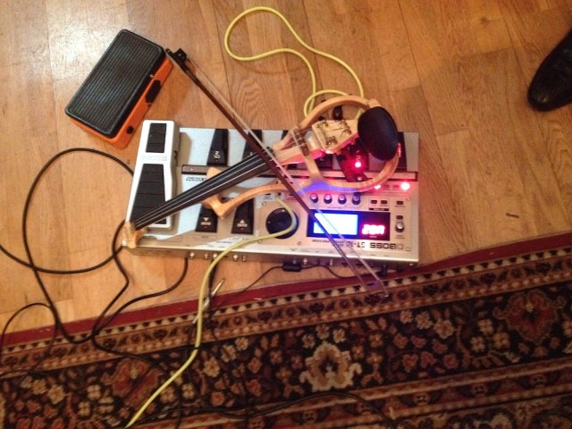 Richard Moore's gear Dada Studios, Bricklane 19 December 2013