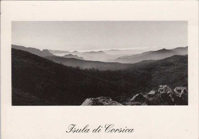 Corsica Foto di Francescu Cardi 1980 Muntange di Vicu in a matina Montagnes de Vico le martin copyright Francescu Cardi