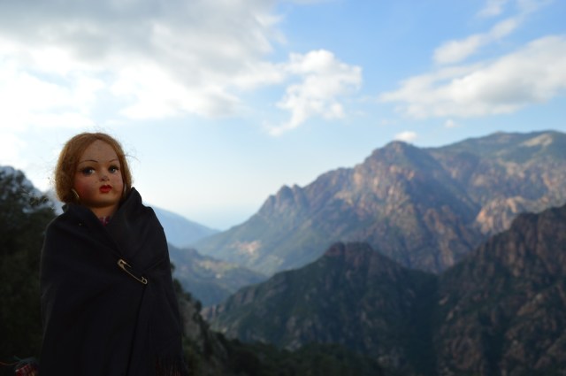 Dolly somewhere in the middle of Corsica March 2014