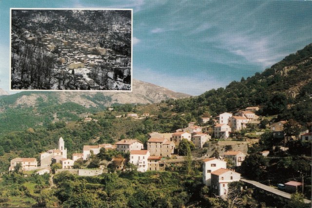 Villages de Corse Marignana Photographie J M Battini