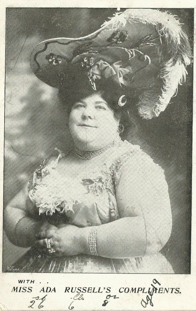 With Miss Ada Russell's Compliments