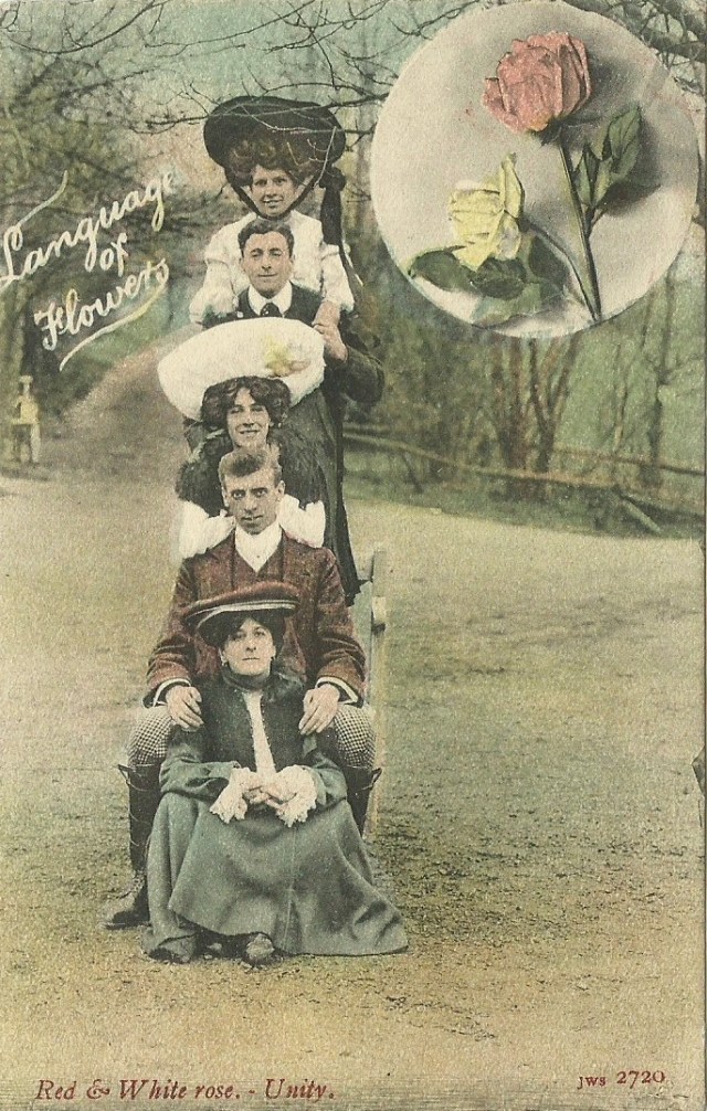 Dear how are you you see I am very near where you were last year.  I am off to Leicester with my cousin tomorrow so thik of ma ta ta dear Ehtal (date unknown)