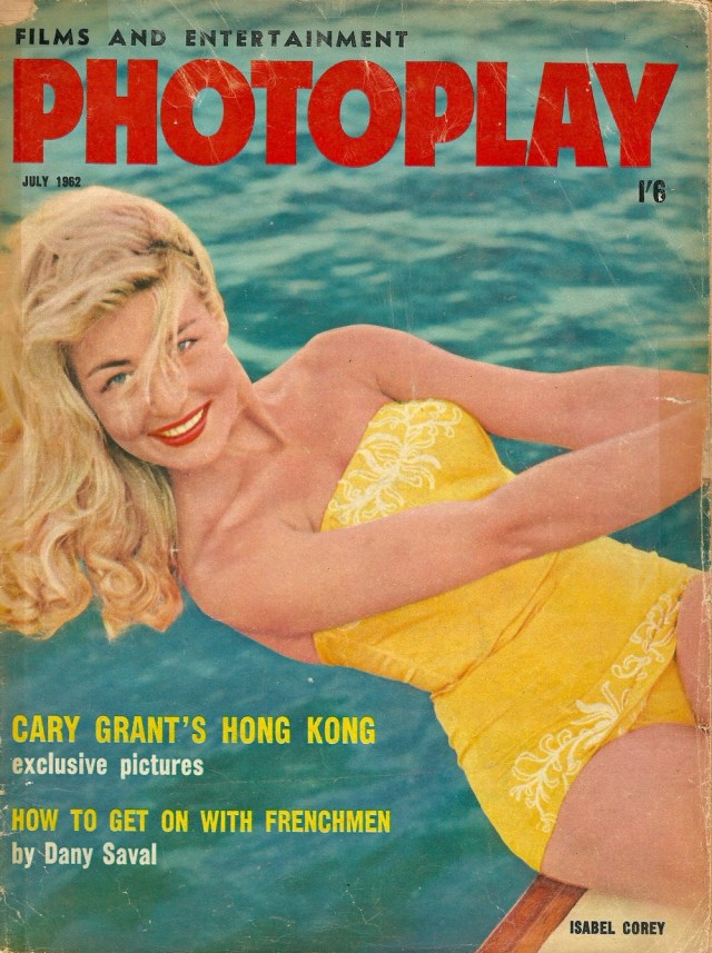 Films and Entertainment Photoplay July 1962 Isabel Corey