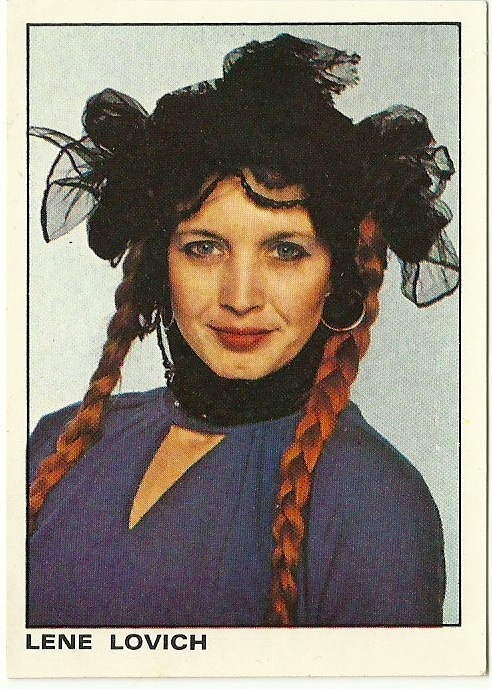 Lene Lovich born in Detroit moved to Hull..at 13 she ran away from home and worked selling hot-dogs, bingo caller...it was after signing with Stiff Records that success came her way hit singles have included Say When and Lucky Number