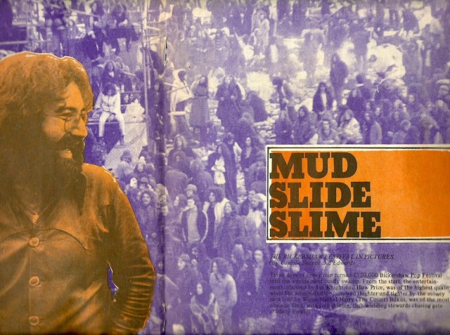 The Bickershaw Festival Festival In Pictures three days of heavy rain turned £120,000 Bickershaw Pop Festival into the worlds most costly swamp from it magazine 18 May 1972