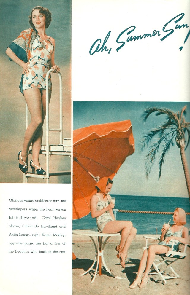 Ah Summer Sun! From Photoplay Magazine August 1937