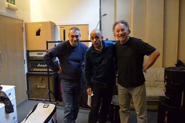 Adie, Dave and Mark at Unit 2 Studios London December 2014