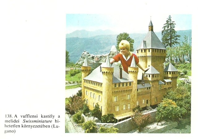 A Swissminiatur Melideben (Lugano) from A Giccs by Gillo Dorfles Gondolate Bupapest 1986