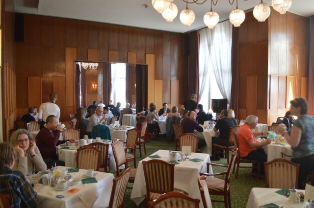 Breakfast at the Gallert February 2015 (Photograph by Lettie)