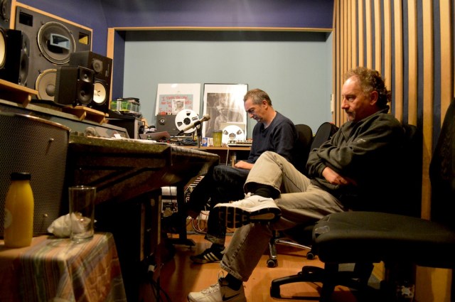 Mark and Adie at Unit 2 Studios London March 2015