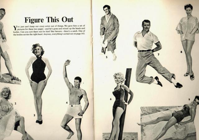 Figure this out -From Picturegoer Film Annual 1956-57 Edited by Robert Ottaway