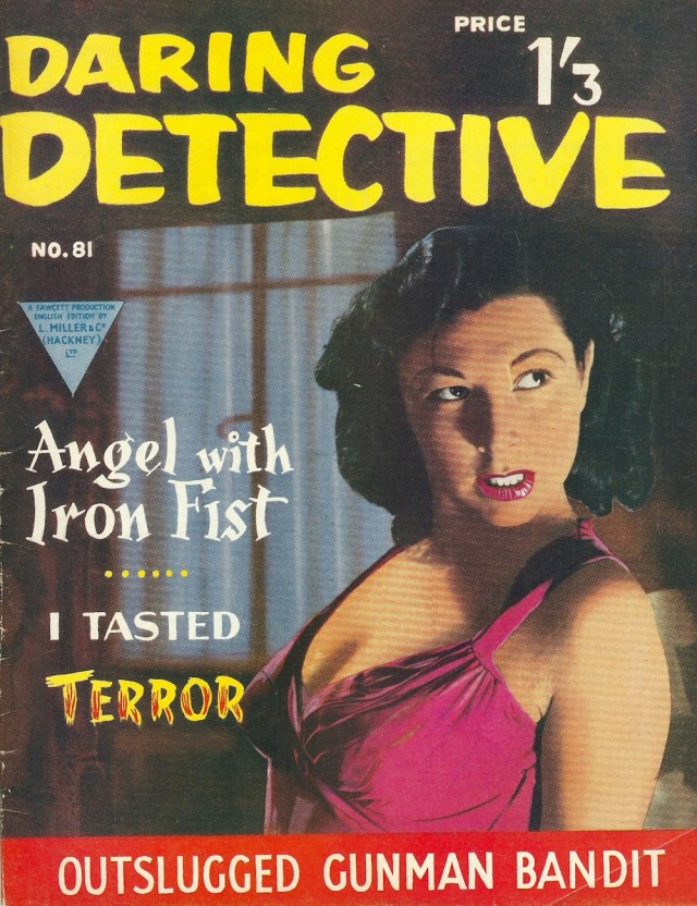 Daring Detective No 81 A Fawcett Production English Edition by L Miller & Co (Hackney) cover printed by Manton Press London SE1
