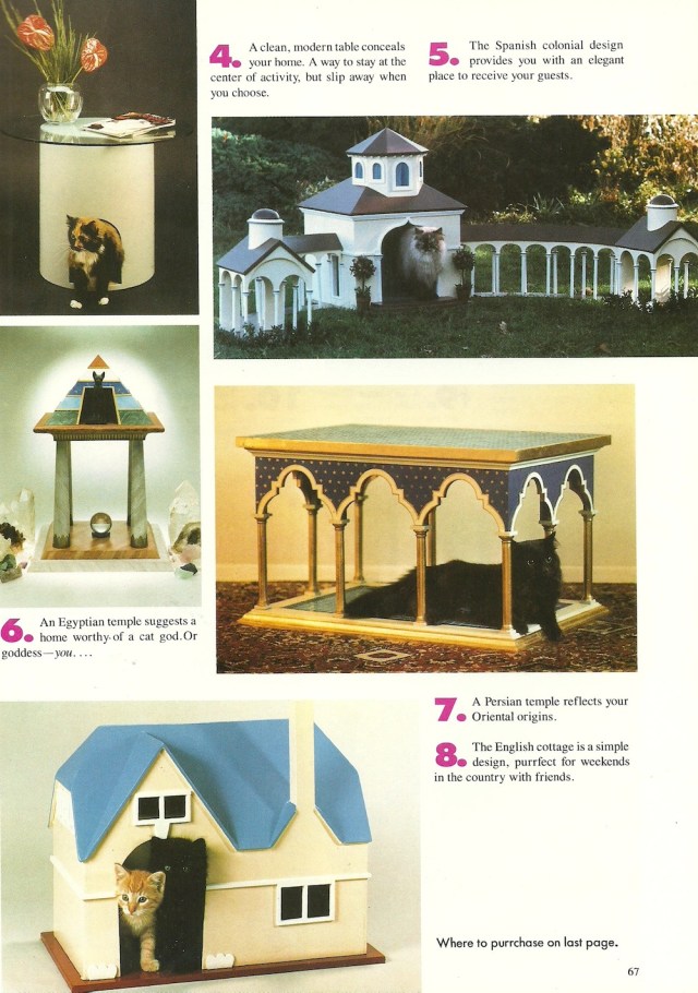 From Catmopolitan by Ilene Hockberg (c) Ilene Rosethal Hochberg 1987