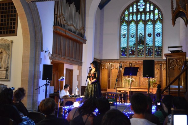 Kirsten Morrison at St Marys Stoke Newington