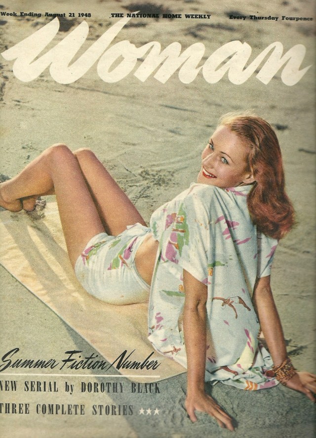 Woman Magazine Week Ending August 21 1948 printed in Great Britian by Odlhams (Watford) Ltd