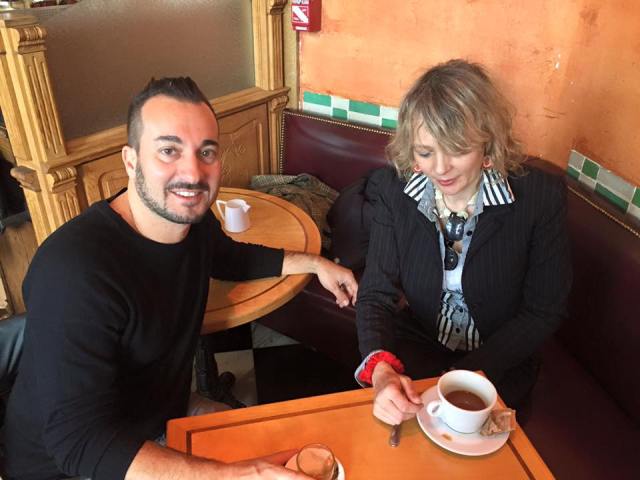 Marco Roncetti and Lettie at the Jane Hotel November 2015