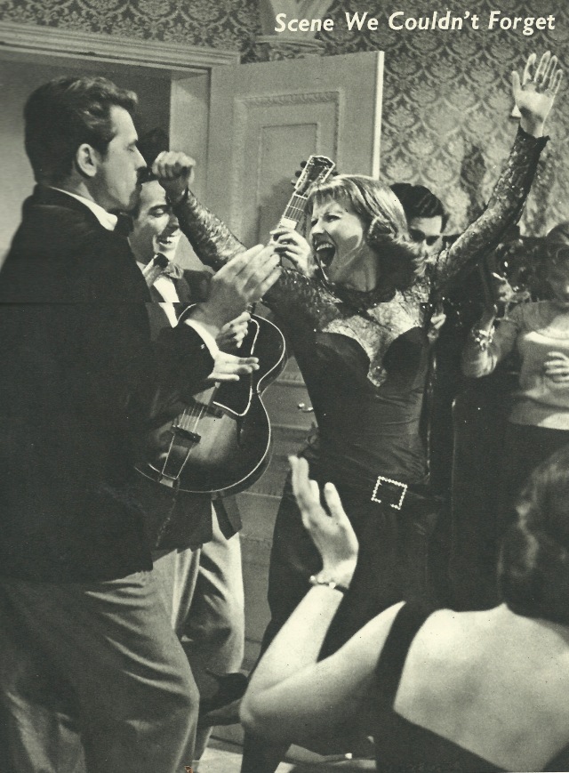 Scene We Couldn't Forget from Picturegoer Film Annual 1956-57 'wild, wild party in 'I Am A Camera!' Remember Julie Harris - as a gay British girl in pre-war Berlin