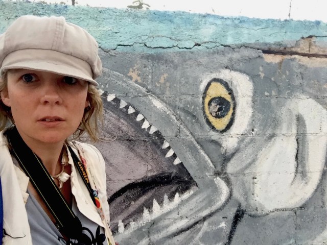 Lettie and the shark Februrary 2016