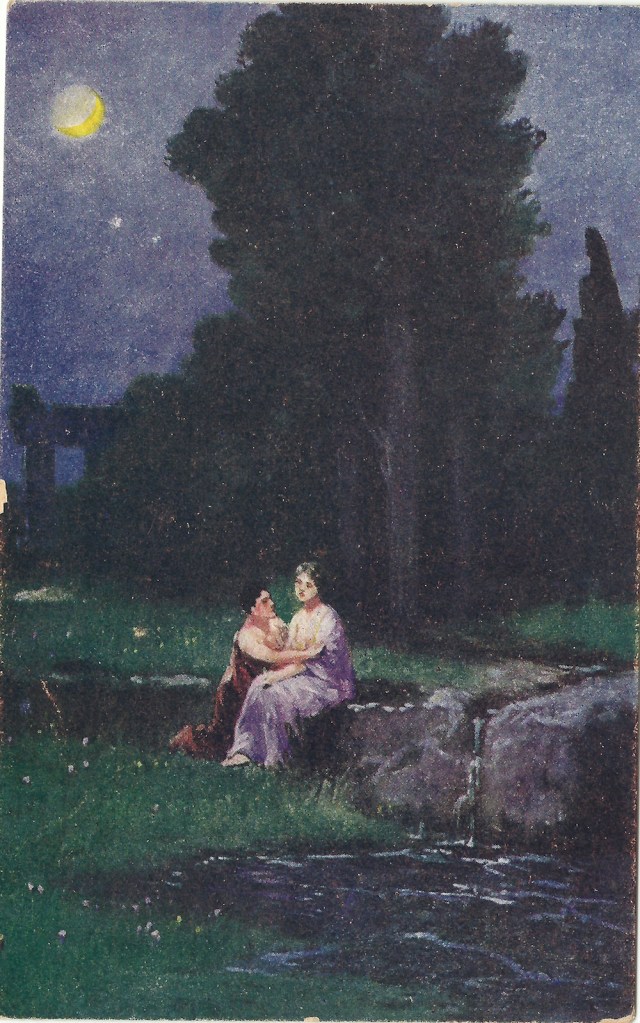 U Zrodla milosci Unmarked postcard Frist S.M.P Kr.