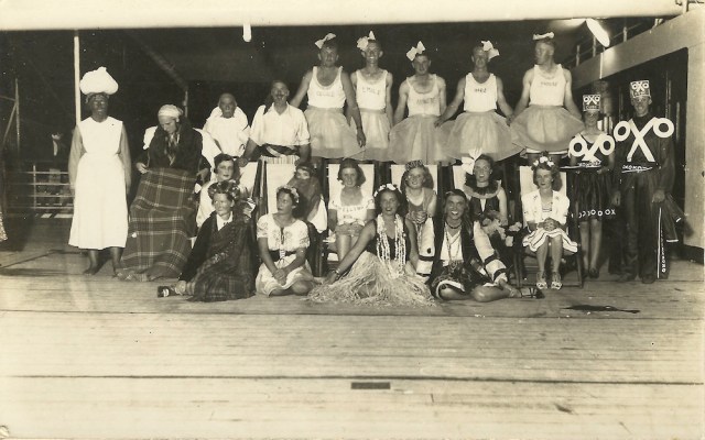 Unmarked unknown postcard