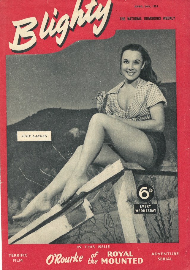Cover of Blighty The National Humorous Weekly April 24 1954