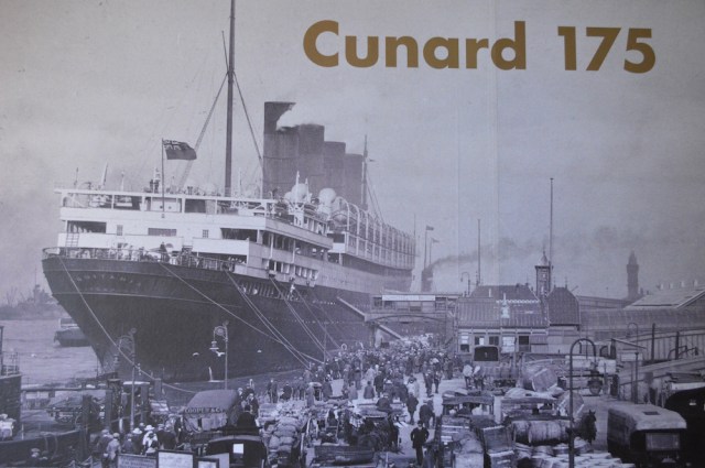 Cunard from the Merseyside Maritime Museum Liverpool May 2017