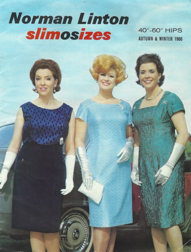Norman Linton slimosizes 40-60 HIPS Autumn - Winter 1966