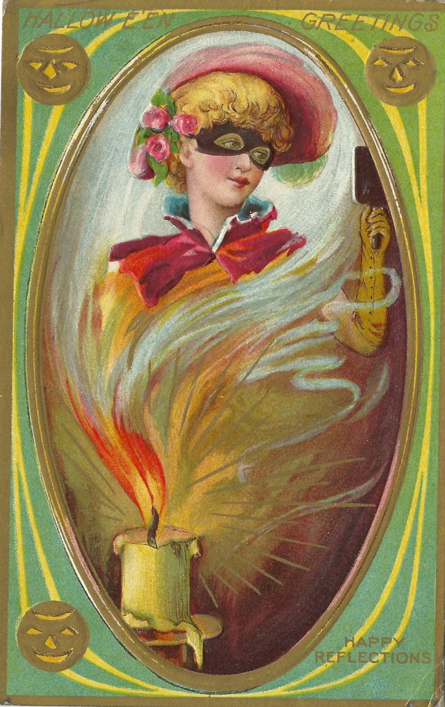 Unmarked Post Card (USA) Halloween
