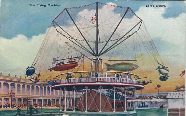 The Flying Machine, Earls Court Italian Exhibition 1904