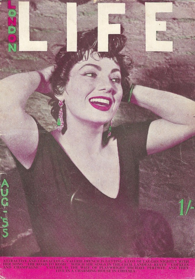 Cover of London Life Magazine 31 Craven Street August 1955 A5 size