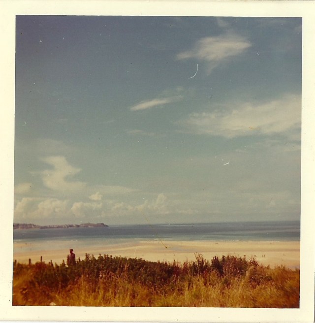 Hayle Beach July 1971 from unknown photograph album