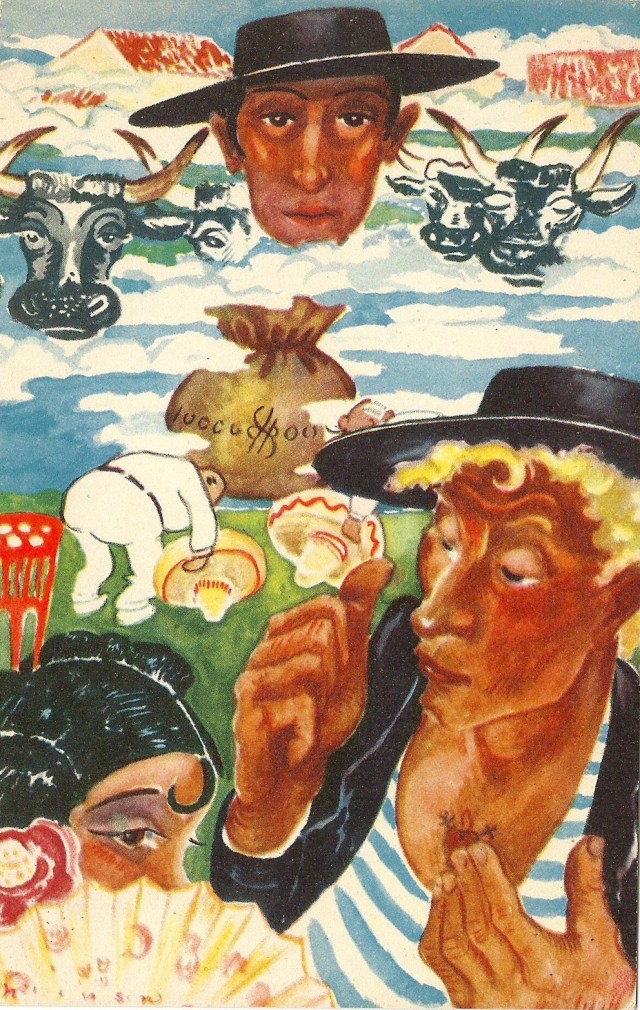 Sago Konstar Stockholm Printed in Sweden unmarked on back